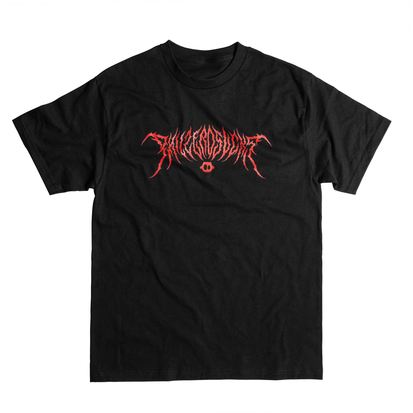 Phil Zero Sucks Metal T-Shirt (Black/Red)
