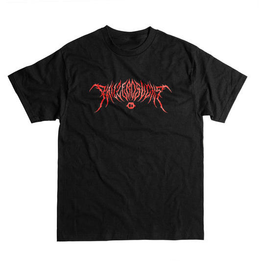 Phil Zero Sucks Metal T-Shirt (Black/Red)